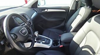 Комфортный салон и сиденья в Audi Q5