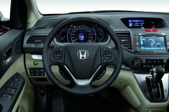 Салон и приборы управления в Honda CR-V 4