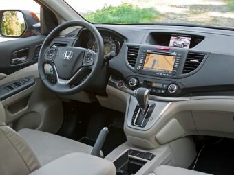 Интерьер в Honda CR-V 4