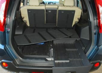 Выдвижные ящики в багажнике Nissan X-Trail 2