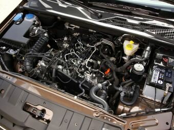 Дизельный двигатель с двойным турбонаддувом в Volkswagen Amarok